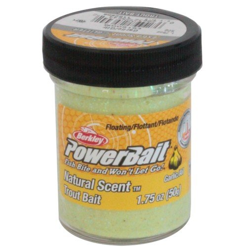 Berkley Powerbait Glitter Trout Bait Batter for Garlic Flavor Trout Berkley