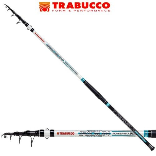 Trabucco fishing rod Telescopic Fishing Iridium Power Iso 400 gr Equipment, fishing rods and fishing reels