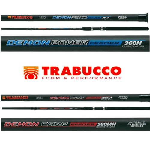 Trabucco Feeder rods Demon with two peaks Equipment, fishing rods and fishing reels