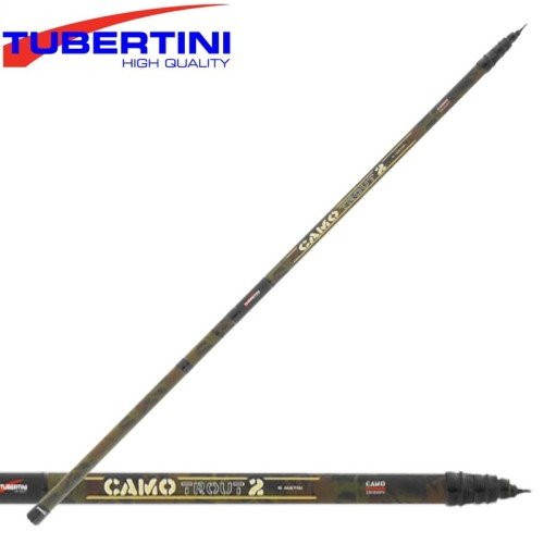 Teleregolabile Camo Trout fishing rod 2 Tubertini - Pescaloccasione