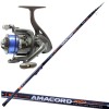 Bolognese Fishing Combo Rod 7 meters in Carbon Reel and Wire
