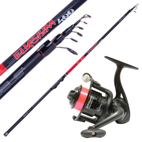 Bolognese Peach Combo Carbon RodAnelli Sic Reel and Wire Sele