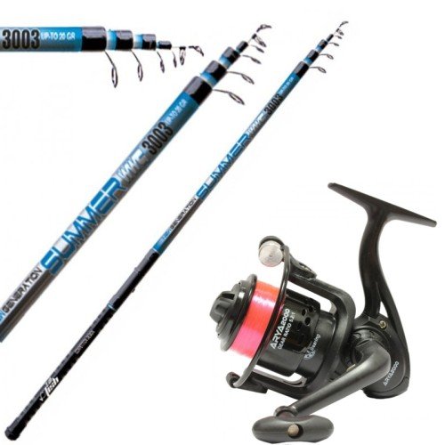 Bolognese Summer Fishing Rod Combo 4 m in Kit With Reel Sele