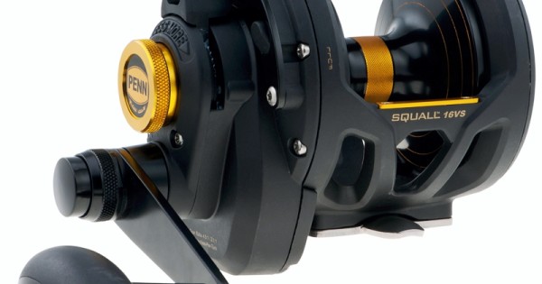 Penn Squall Lever Drag 2 Speed Lever Clutch Trolling Reel